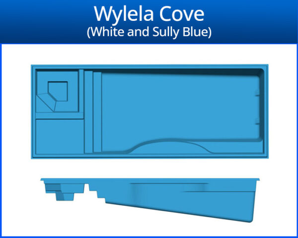 Wylela Cove (White and Sully Blue)